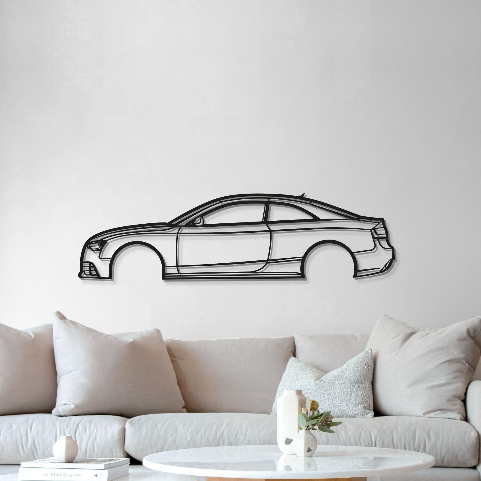 Audi RS5 Coupe 2014 metal wall art ideal gift for car enthusiasts
