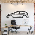 2022 Golf GTI metal car wall art adds sporty elegance to a modern living room