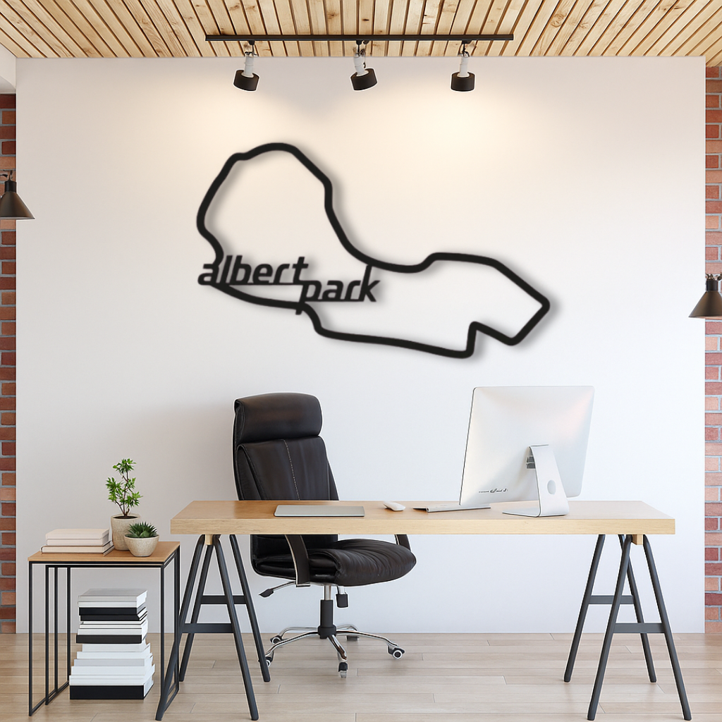 Albert Park – Formel-1-Streckenbild