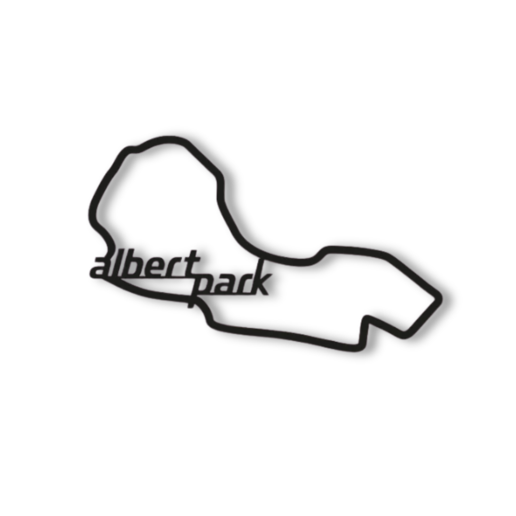 Albert Park – Formel-1-Streckenbild