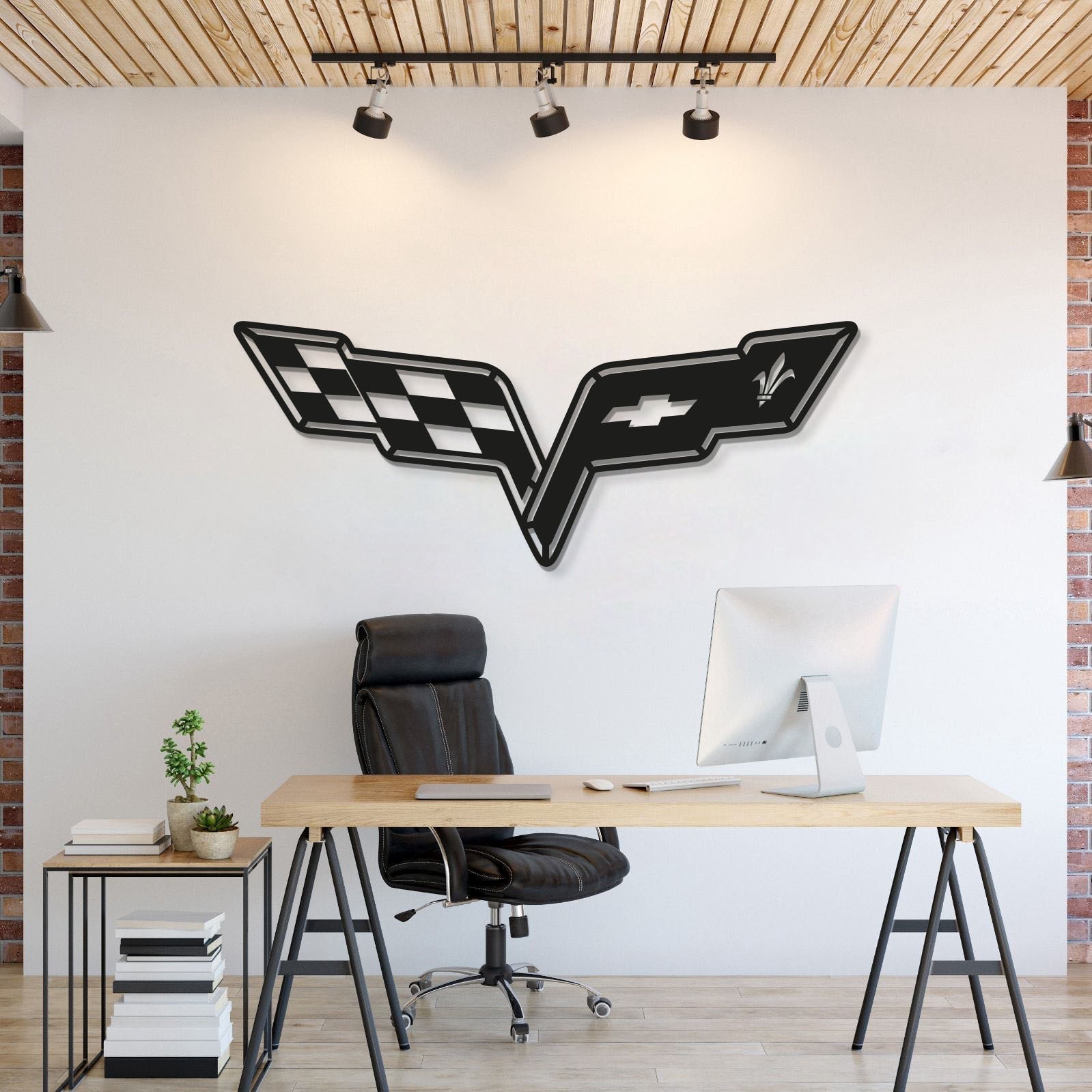 CHEVROLET CORVETTE AMBLEM 1