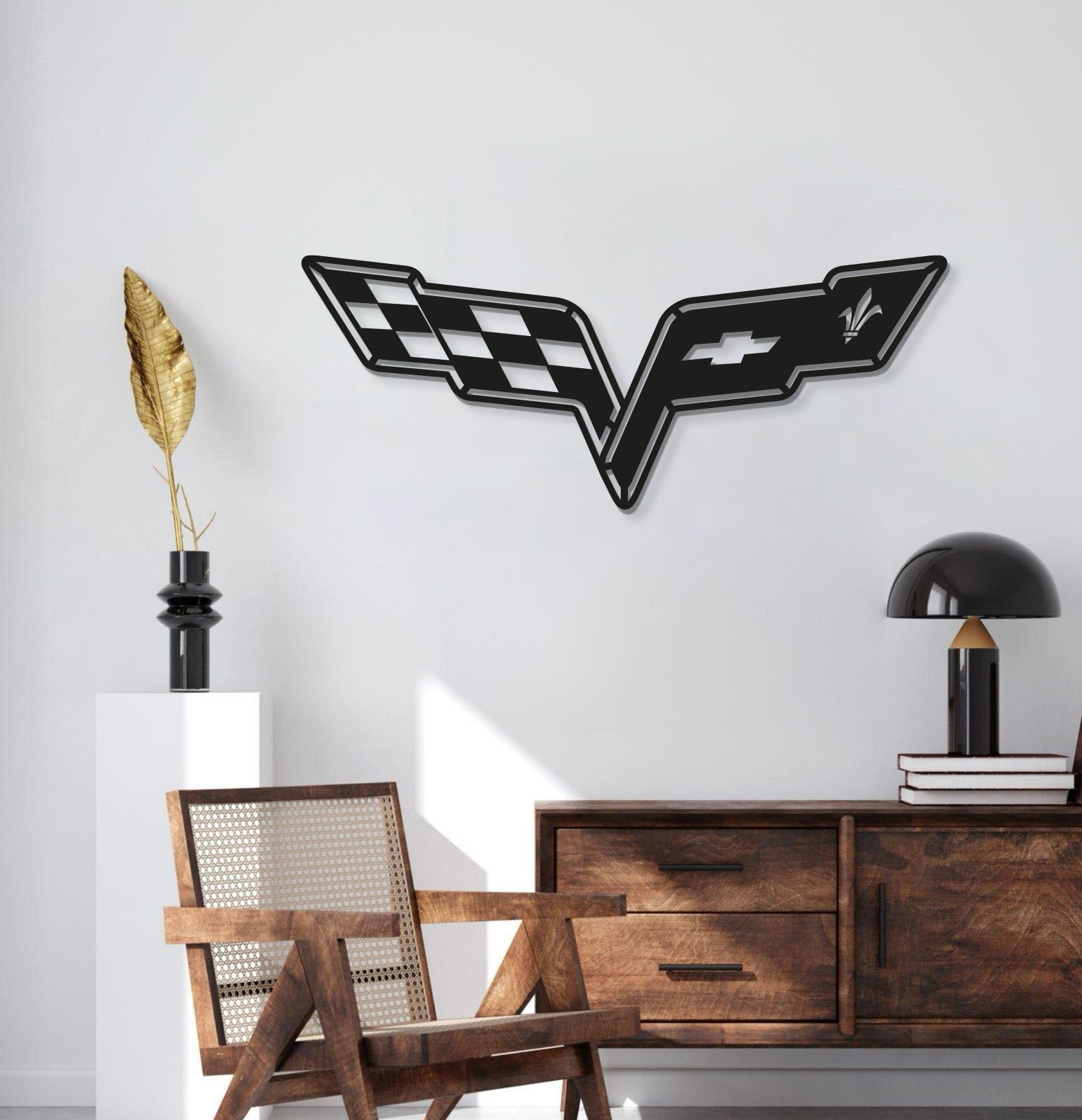 CHEVROLET CORVETTE AMBLEM 2