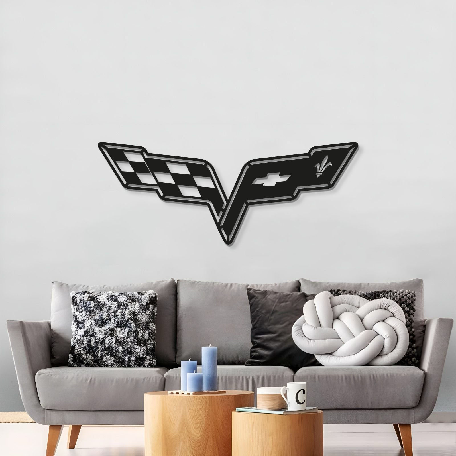 CHEVROLET CORVETTE AMBLEM 3