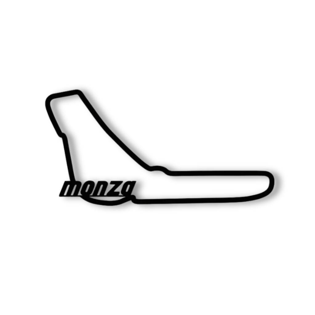Monza - Formel-1-Streckenbild
