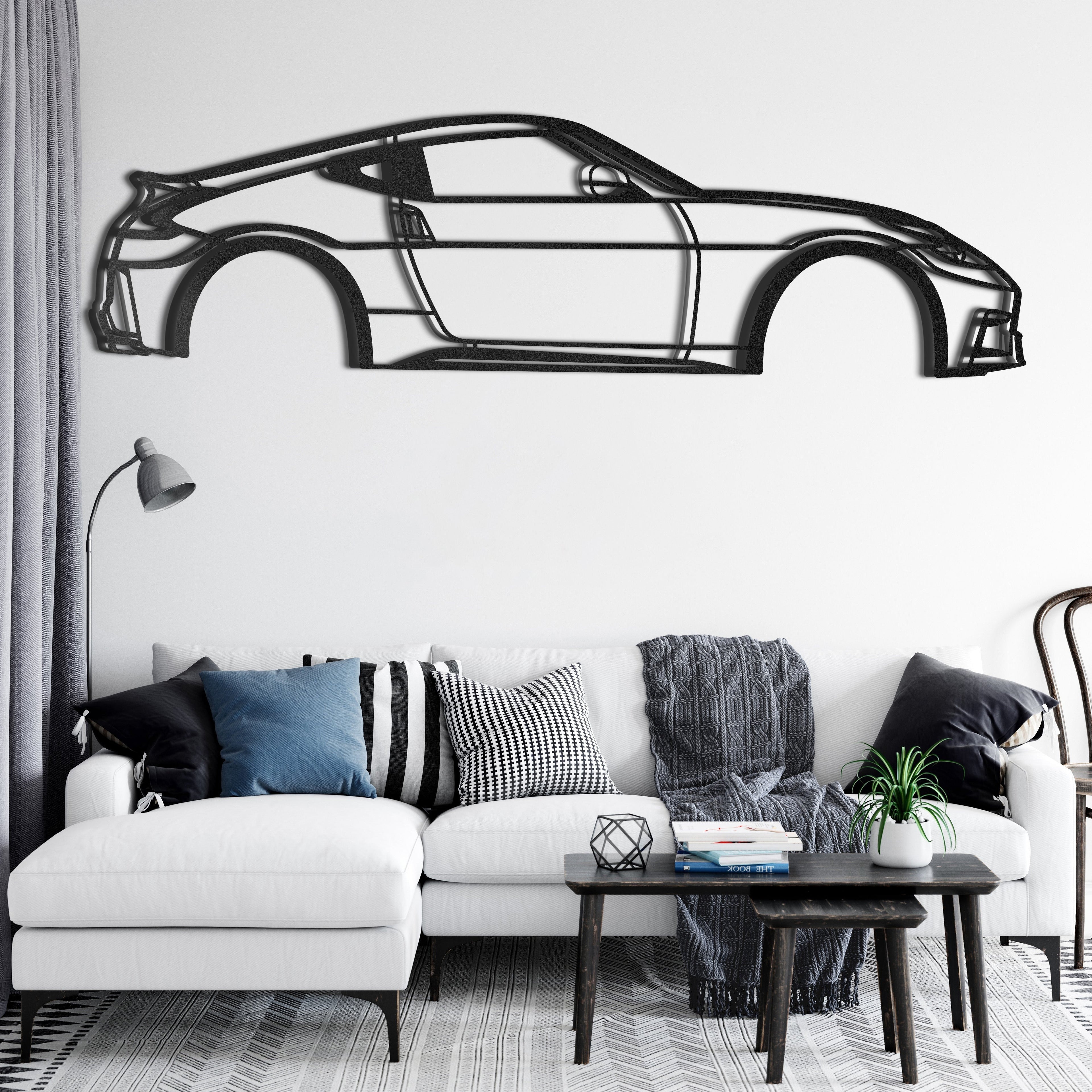 Nissan 370Z 2015 metal wall art ideal gift for car enthusiasts