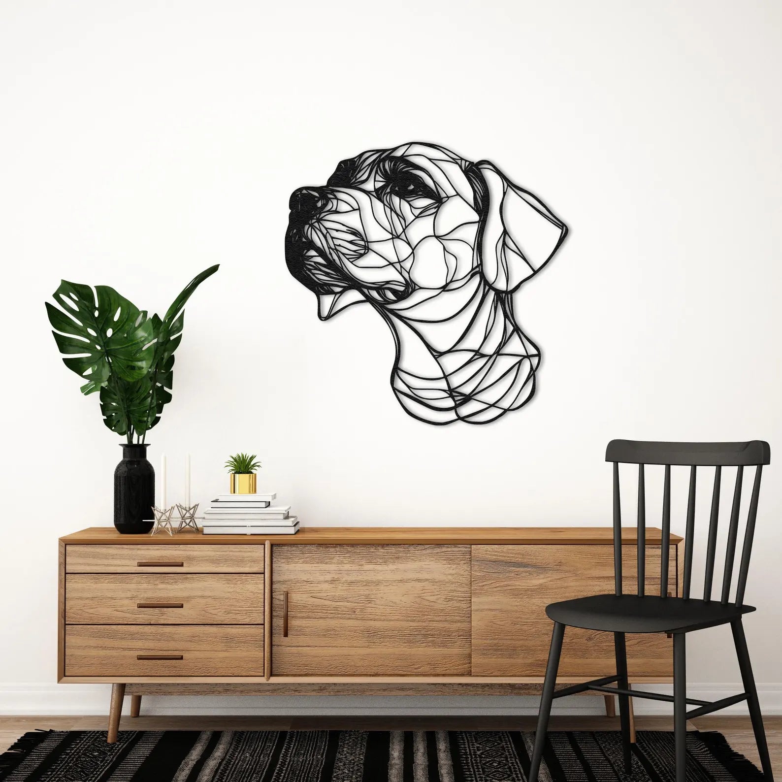 Catel Abstract – Tablou Contur Metalic - FOLDART