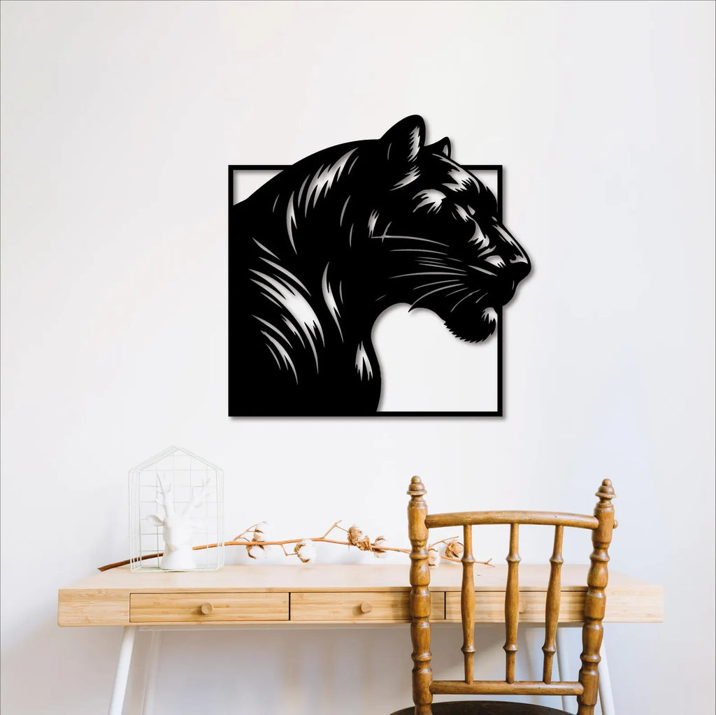 Pantera – Tablou Contur Metalic - FOLDART