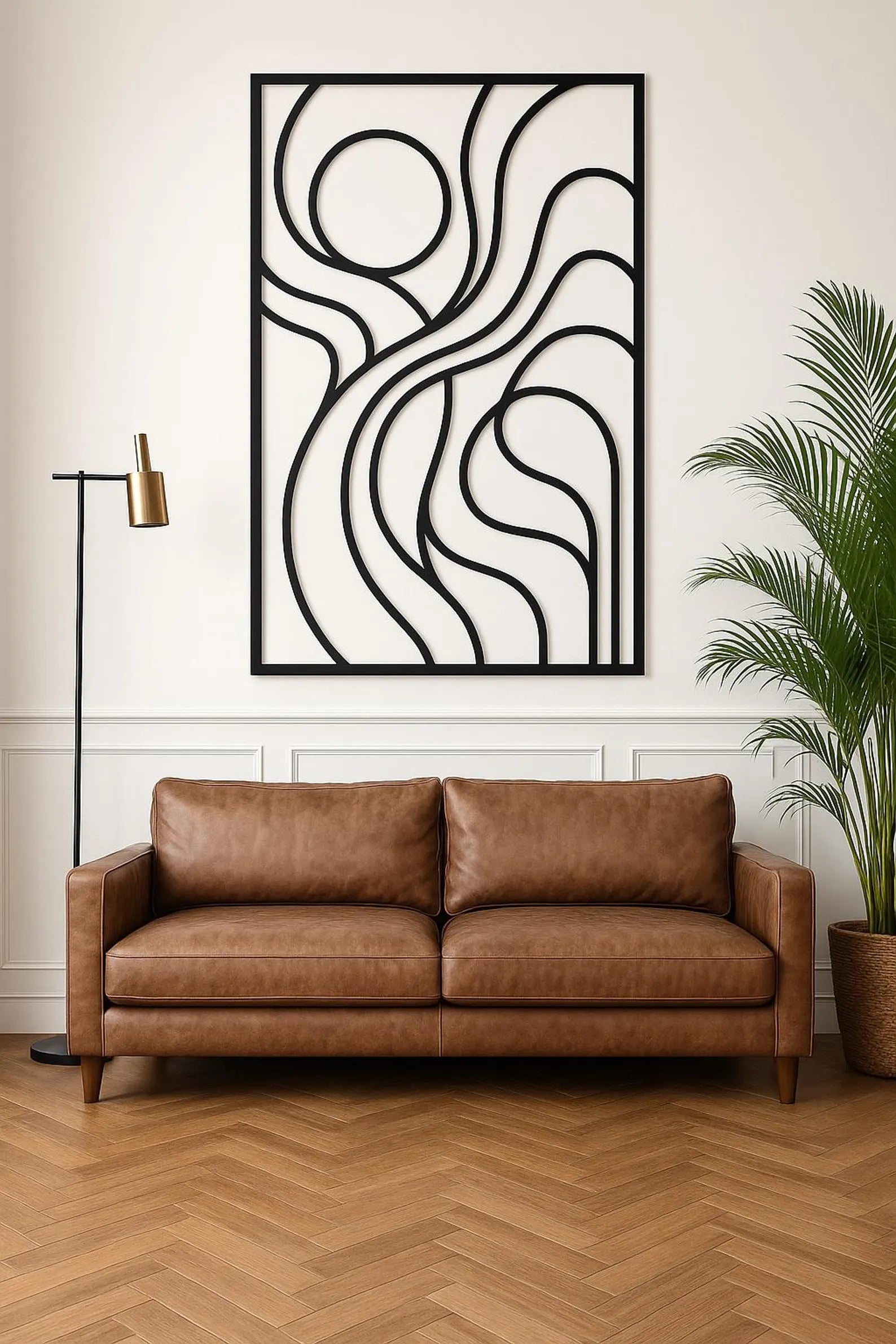 Abstract – Tablou Contur Metalic - FOLDART