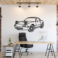 1991 Mazda Miata MX-5 Perspectivă  metal wall art silhouette for home décor
